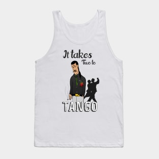 It takes two to tango Tank Top